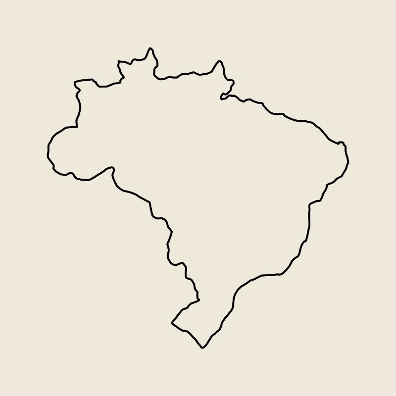 Brasilien-Karte