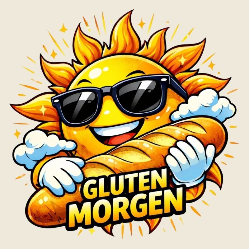 Sonne mit Brot - Gluten Morgen!