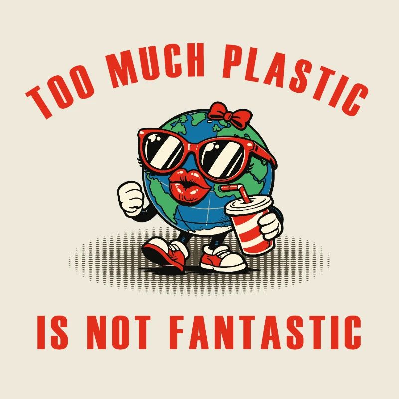 Too Much Plastic – Not Fantastic Environmental Saying