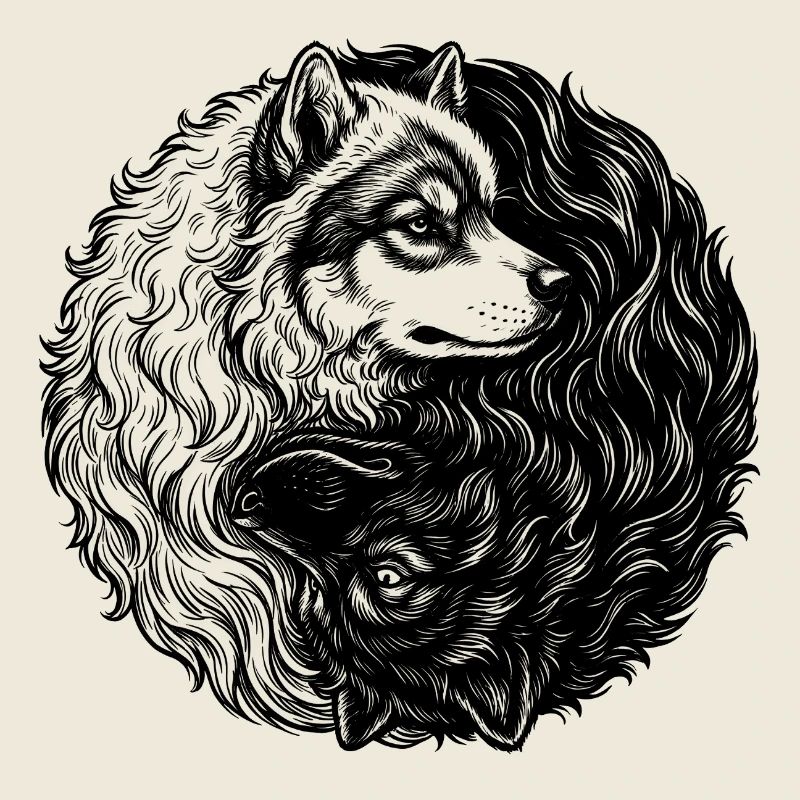 Eurasier | Yin Yang | Matériel de contexte
