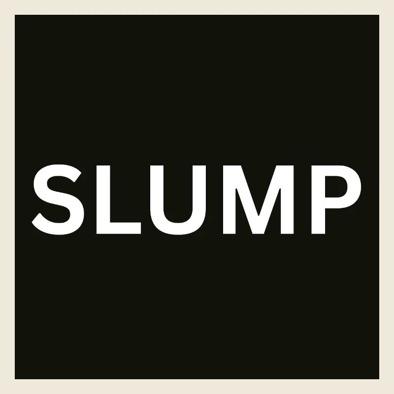 Slump Bold Text on Black