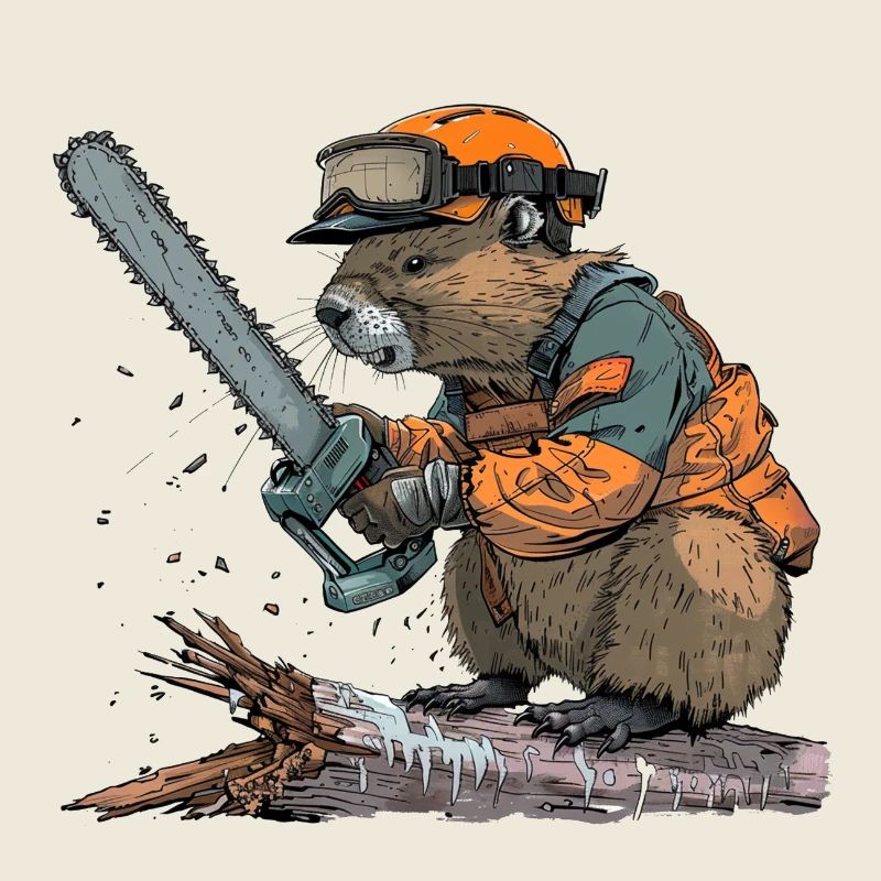 Tronçonneuse bûcheron Beaver