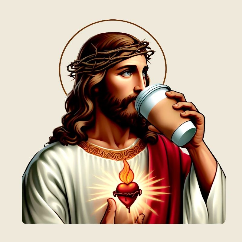 Sacred Heart Moderner Kaffee