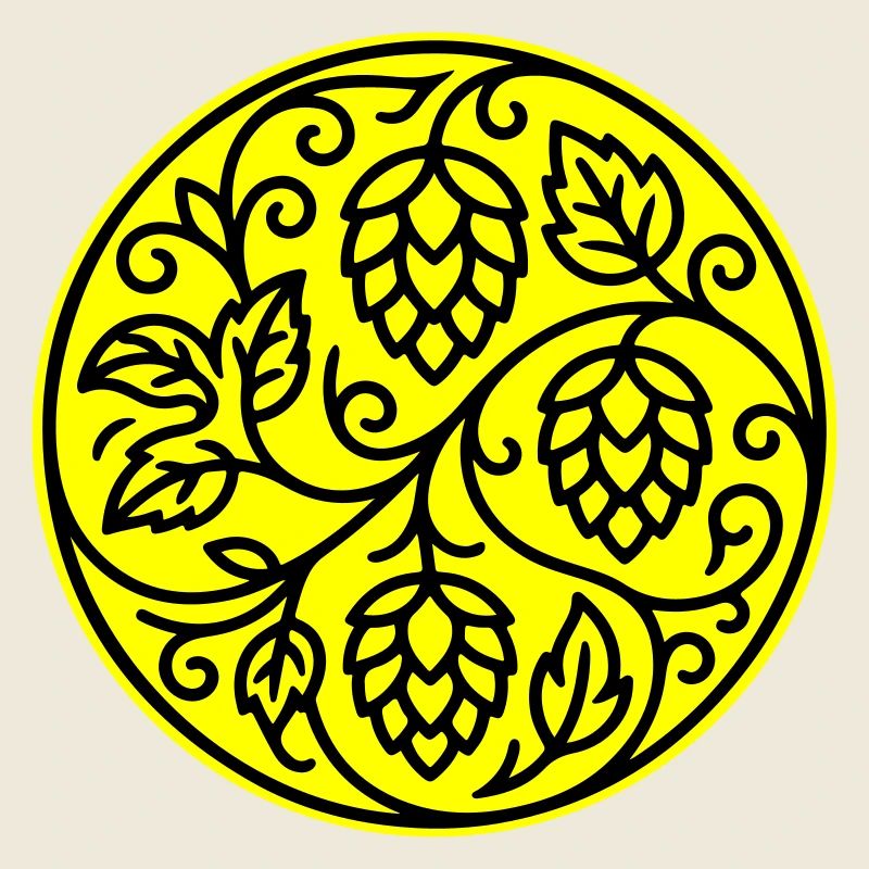 Hops Barley Malt Symbol