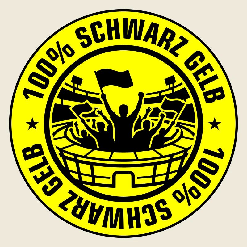 Schwarz Gelb Fans
