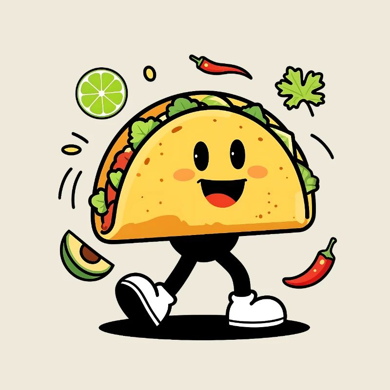 Taco man, man tacos