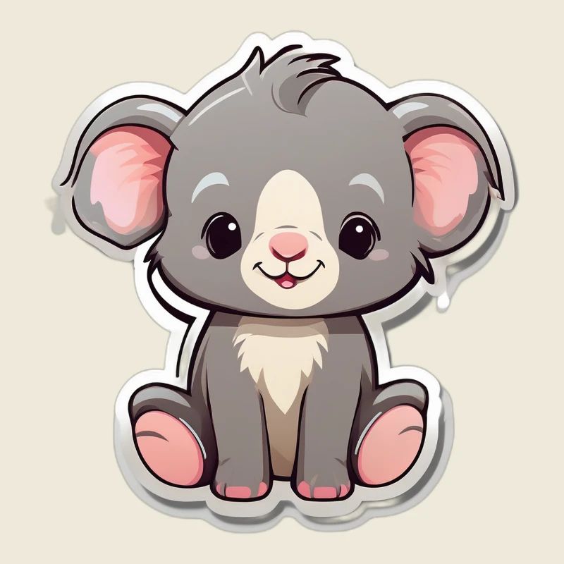 Pastel Cuddly Koala