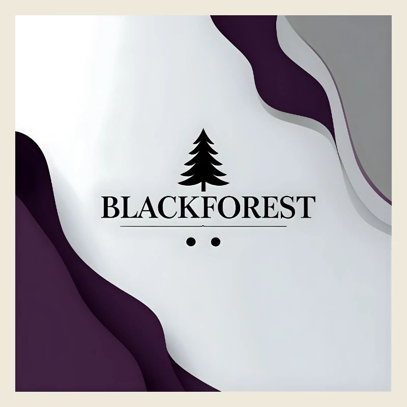 Blackforest Baum Logo Kontrast