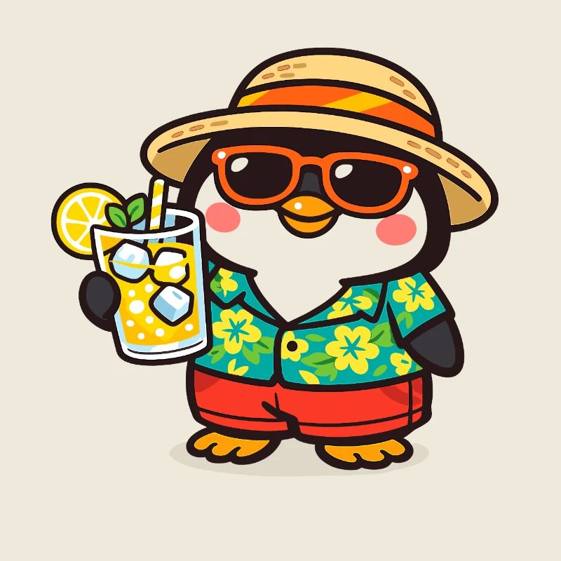 Aventure Penguin Beach Hawaï