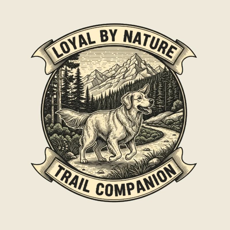 Chien de compagnie de sentier : loyal par nature