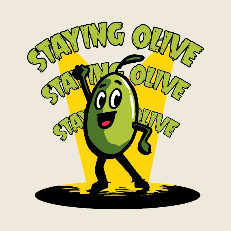 Staying Olive – Oliv-Disco und Retro-Humor
