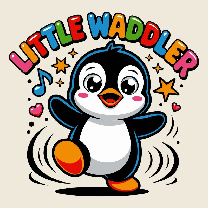 Petit Dandileur | Pingouin Mignon — Roarlings 🐧