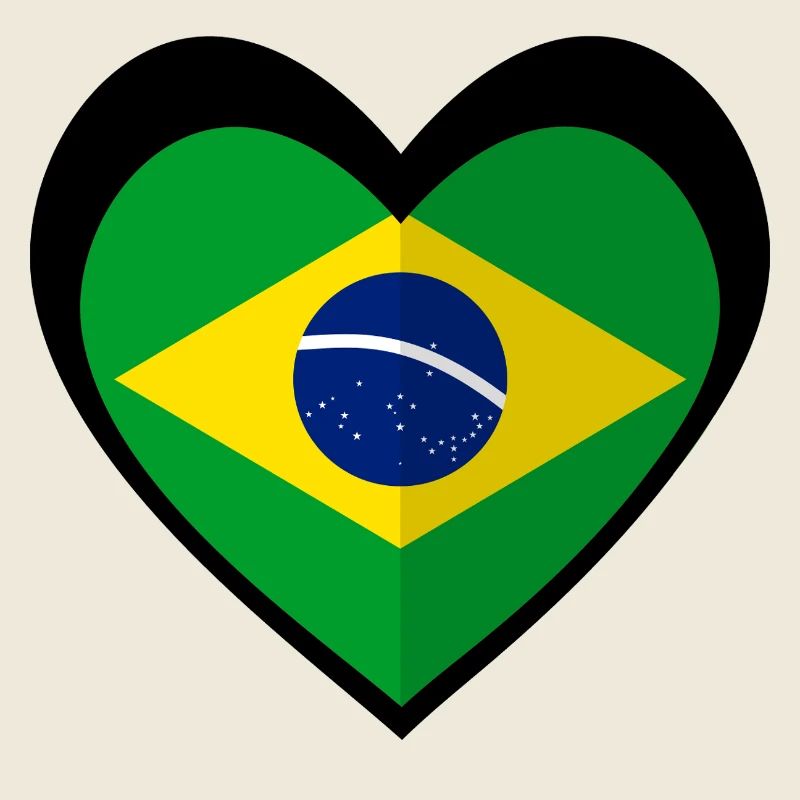 Brasil Coração Preto – Amor pelo Brasil