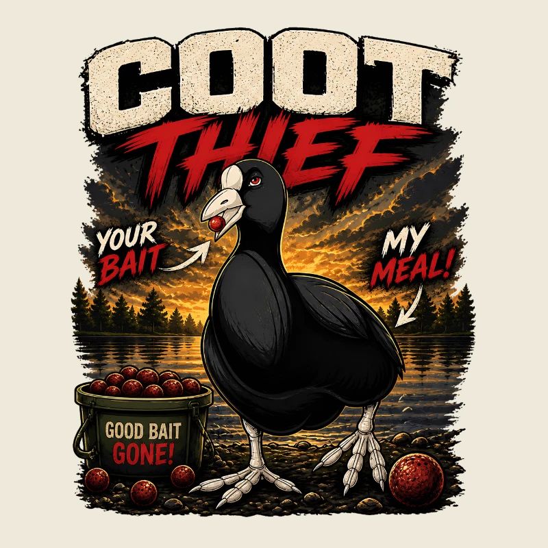 Casting Thief Pêche à la carpe Style drôle