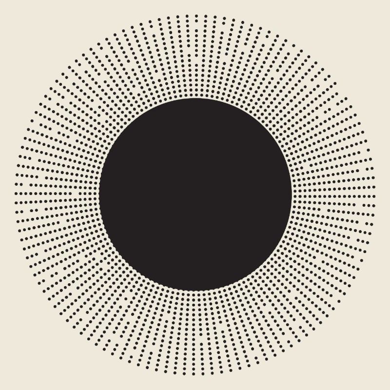 Radialer Punkt-Sonnenstrahl