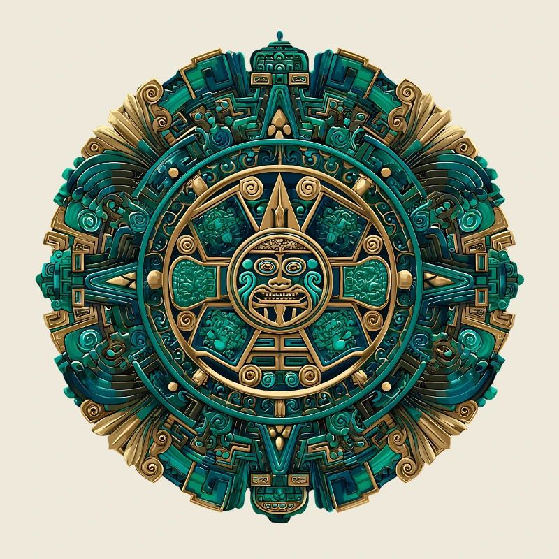 Aztec Sun God Mystic
