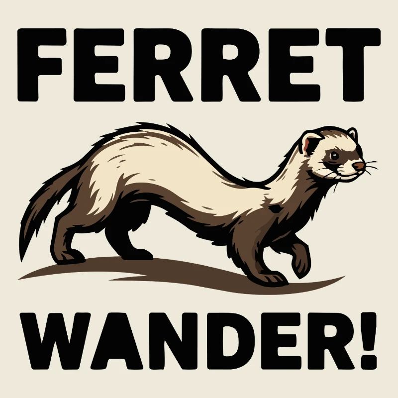Ferret Wander Ferret Exploration Browsing