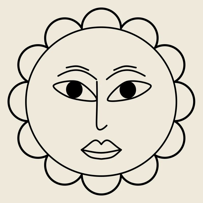 Schlichte Blume