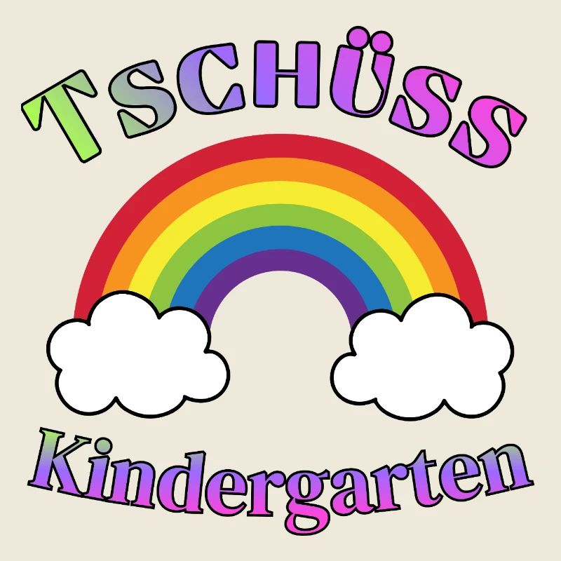 Tschüss Kindergarten - Abschied Motiv