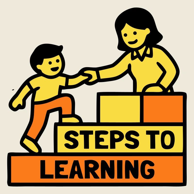 Steps to Learning School Logo