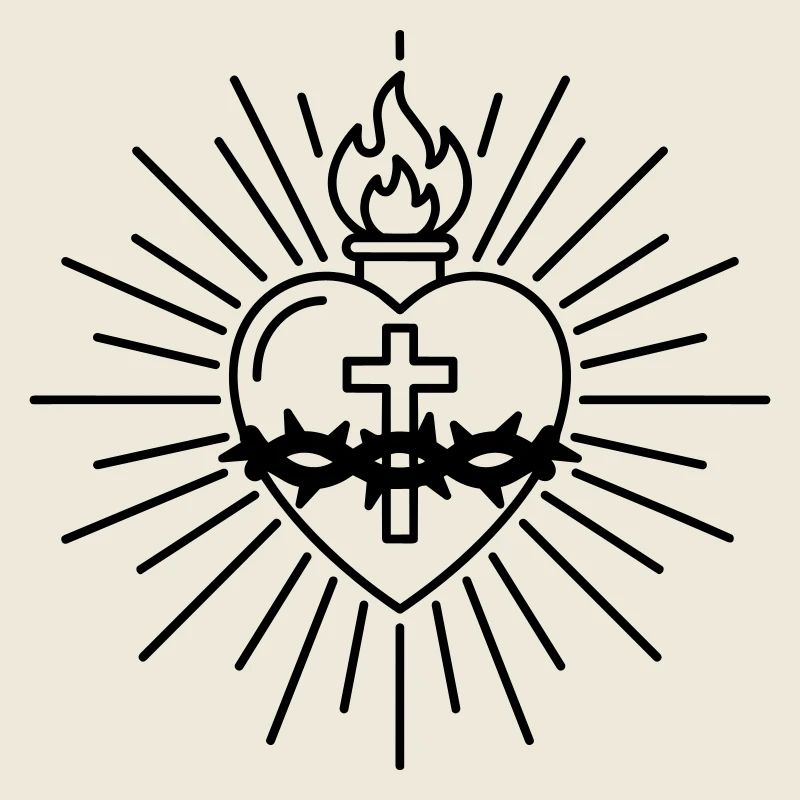 Sacred Heart Tattoo