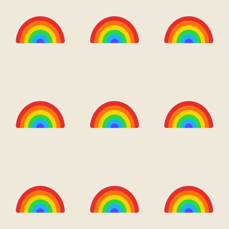 Rainbow Pattern - Happy Pride