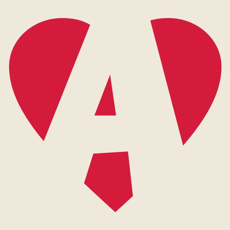 I love A - Herz A - Buchstabe A