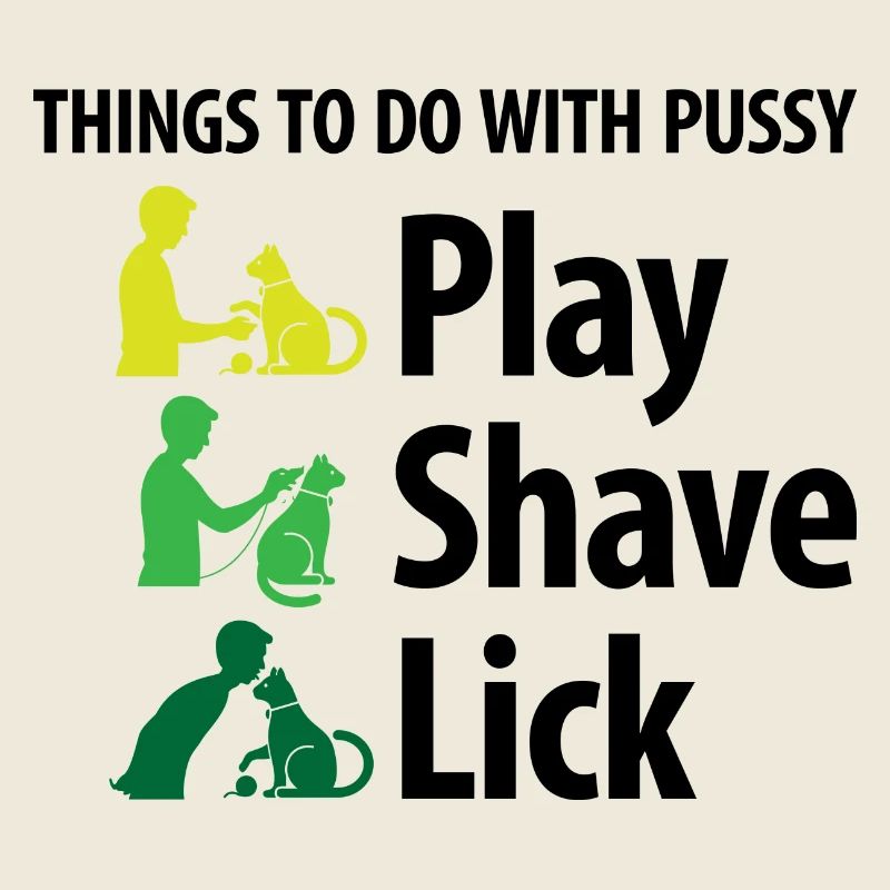 Dinge, die man mit einer Muschi machen kann.