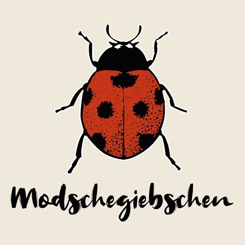 Modschegiebchen Marienkäfer Sächsisch Geschenk