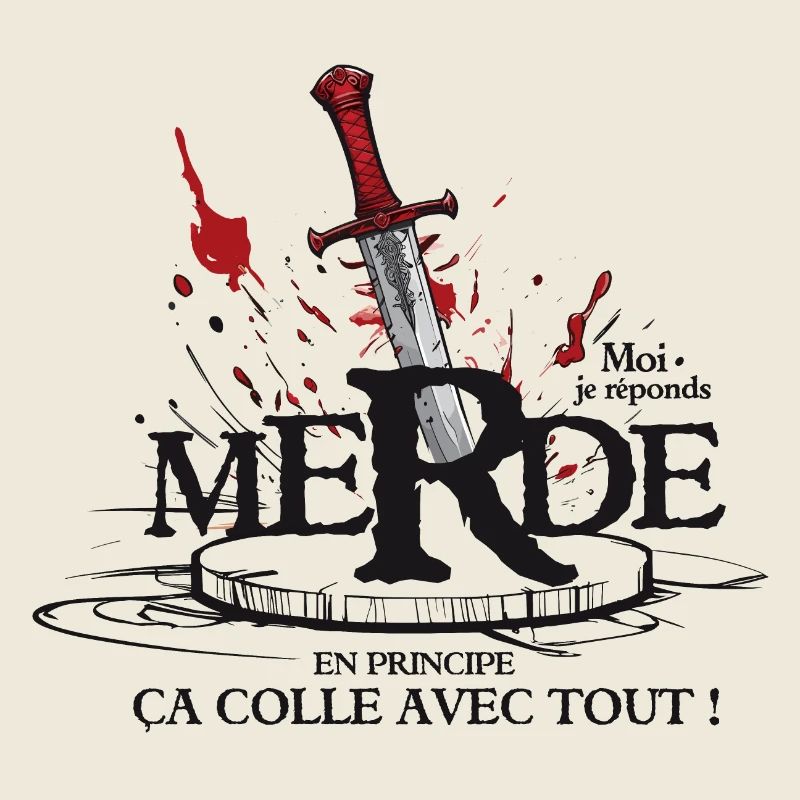 Moi je réponds merde, ça colle avec tout ! humour