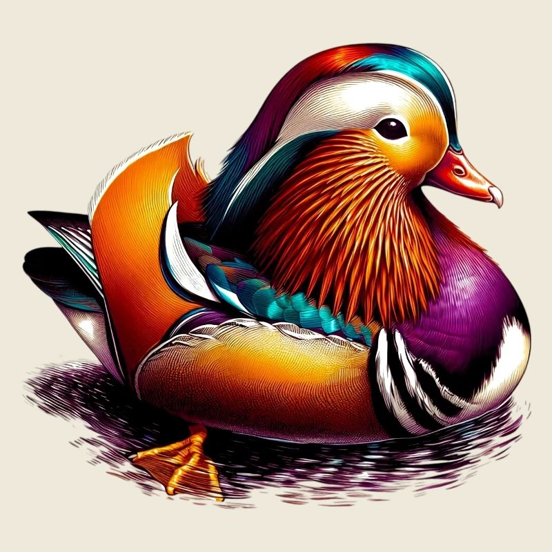 Canard mandarin