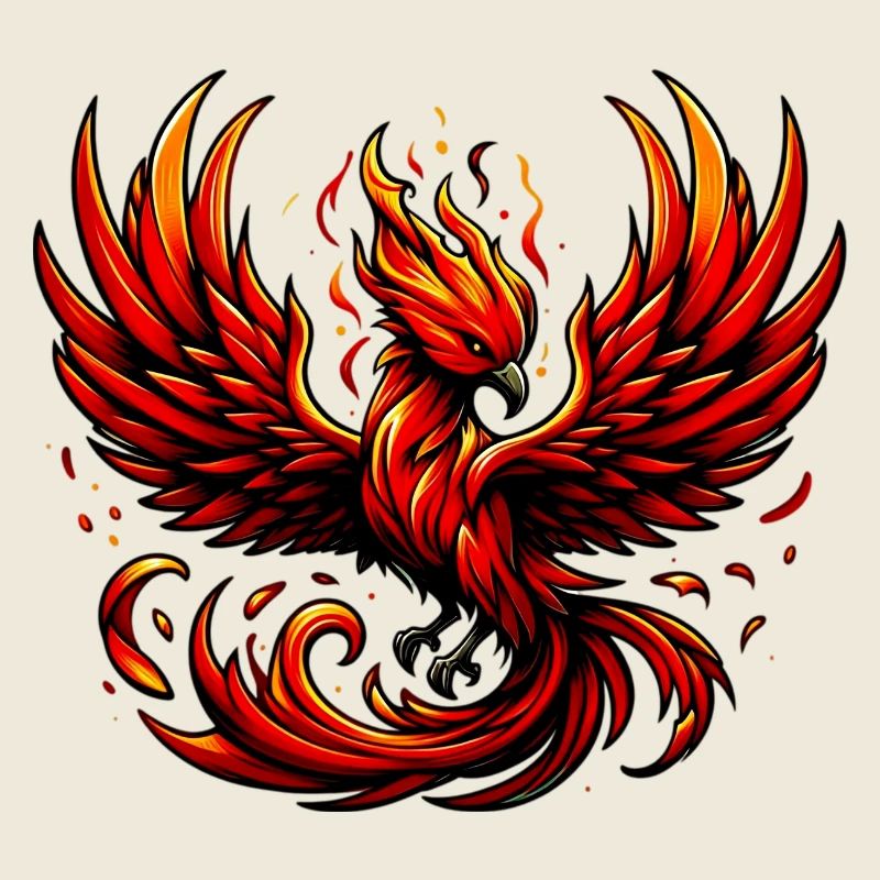 Phénix rouge