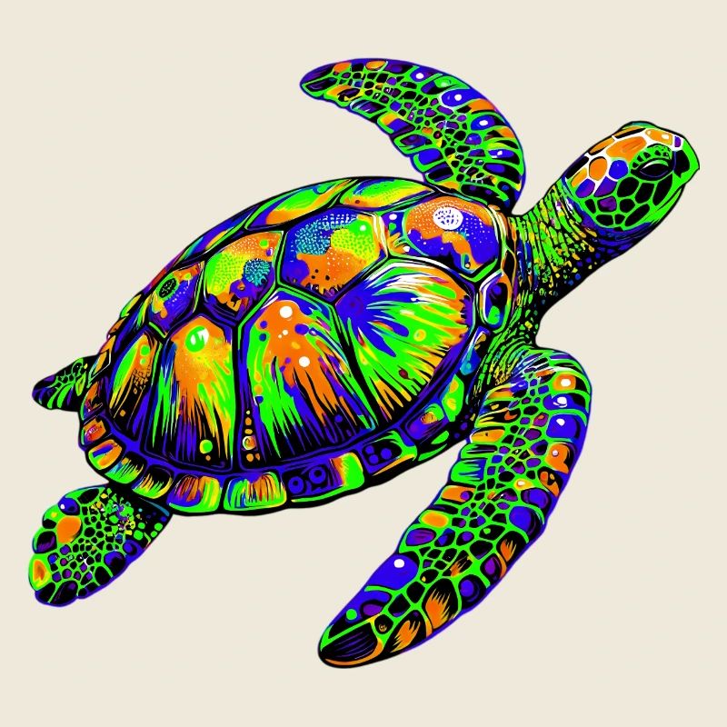 Tortue marine