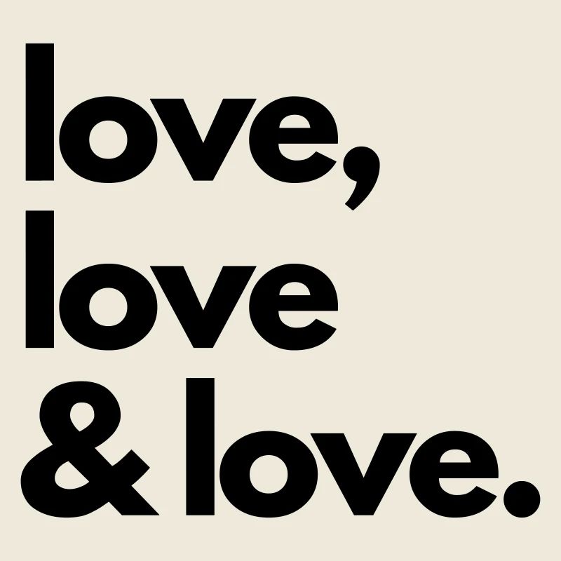 Love tote bag student kit