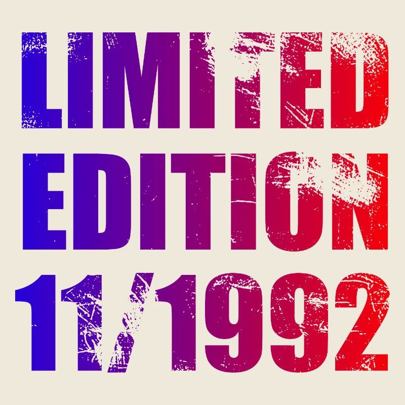 33. Geburtstag Limited Edition 11/1992