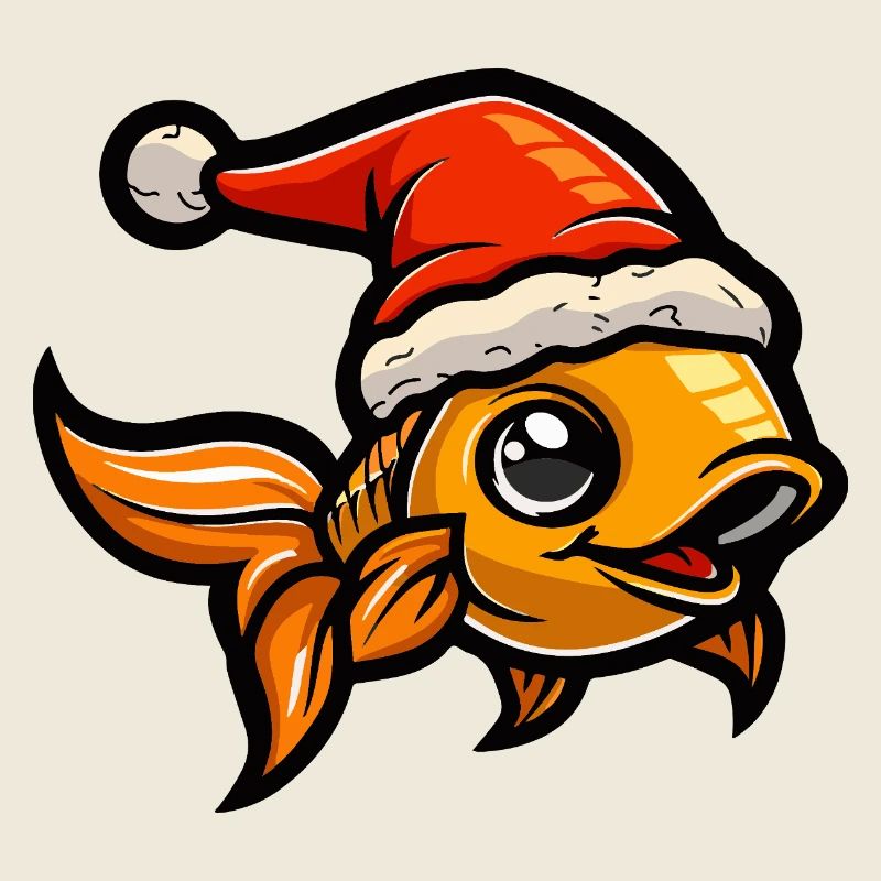 Noël du poisson rouge