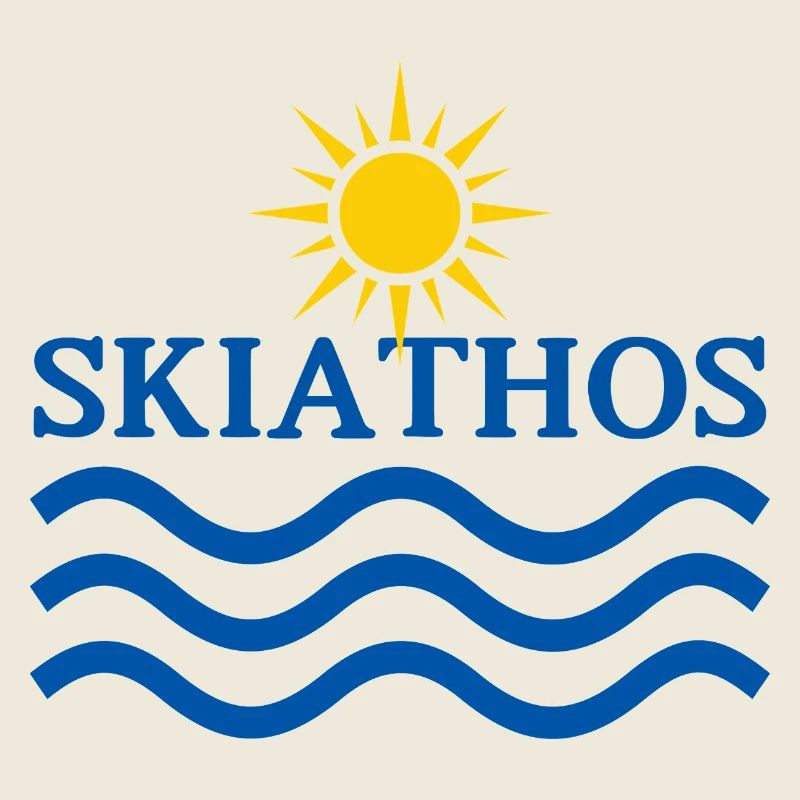 Emblème du Soleil et de la Mer de Skiathos