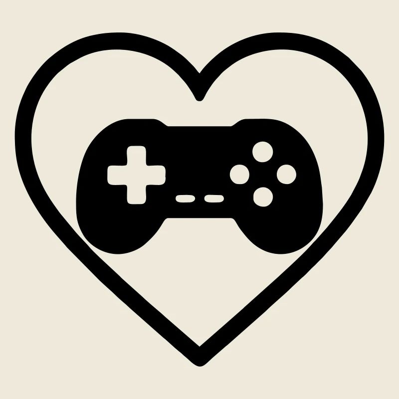 Heart Retrogaming – Conception vintage de manette