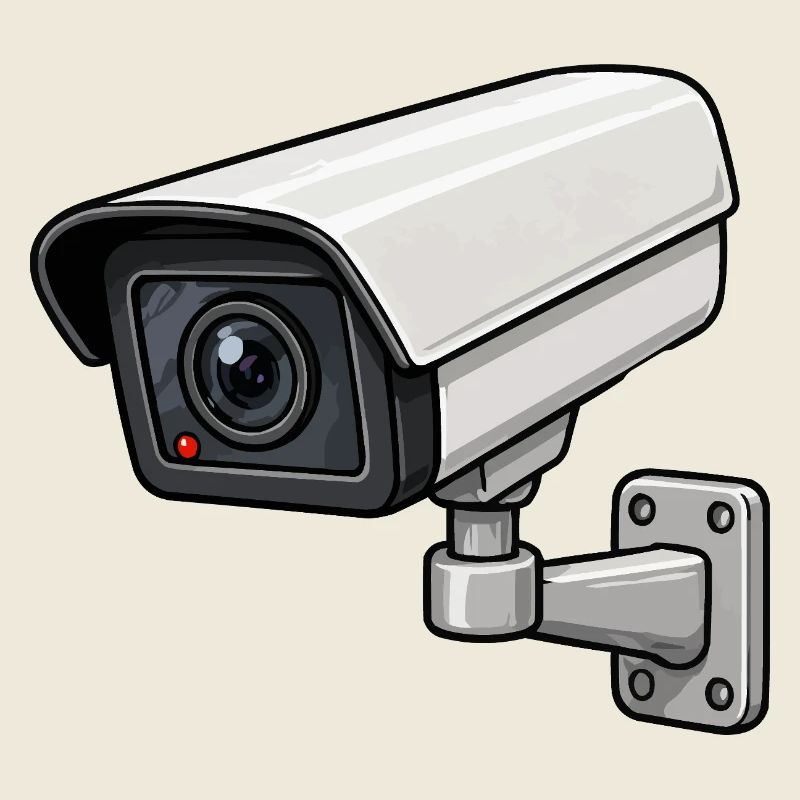 Illustration de caméra de sécurité