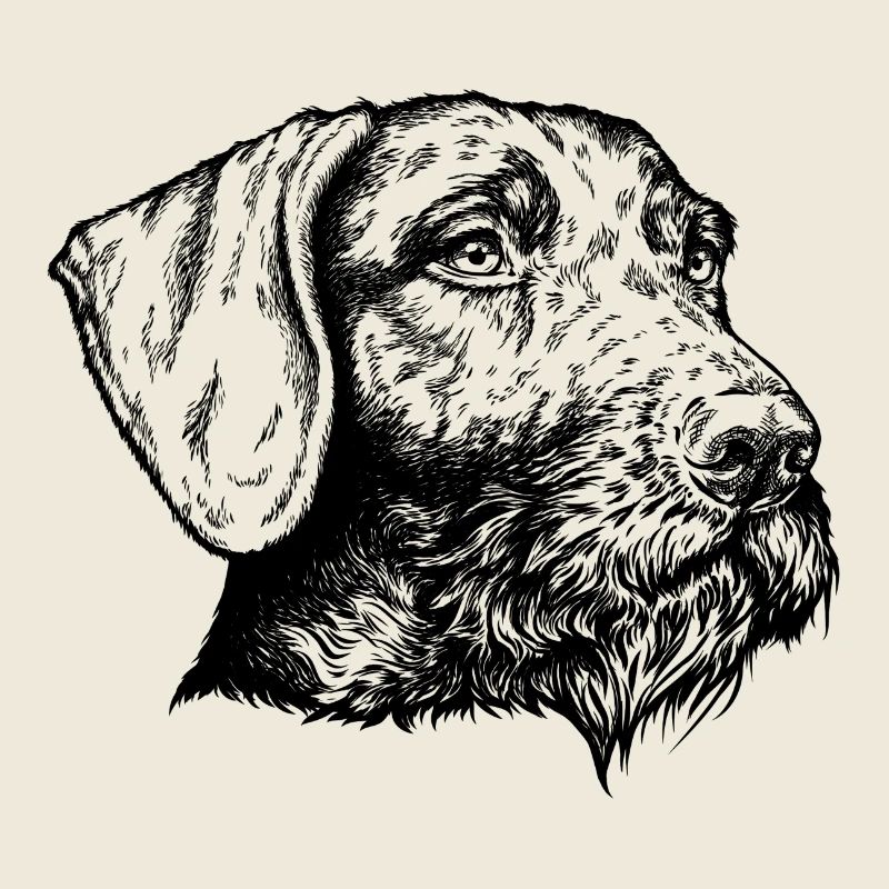 Deutsch Drahthaar Portrait