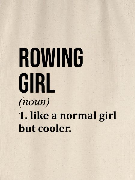 Rowing Rowing Rowing