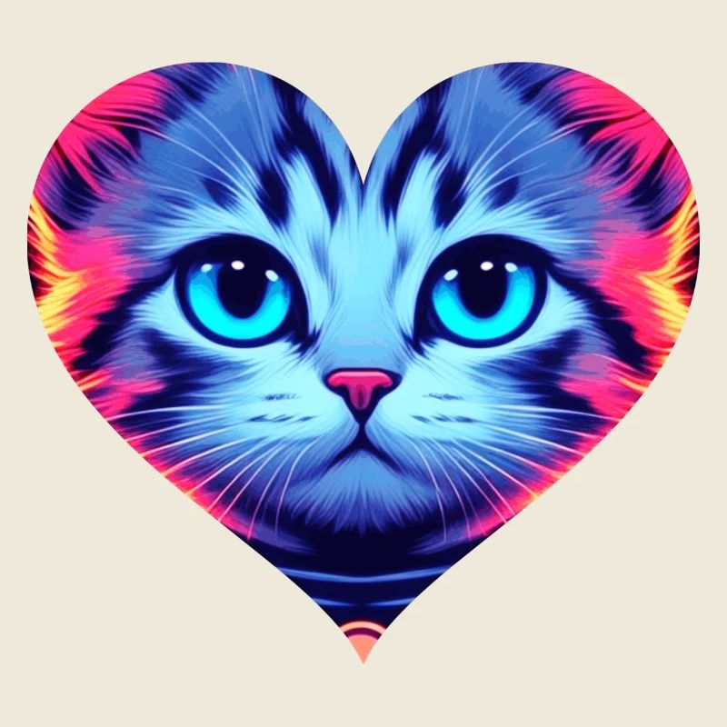 Kitten in the heart 💞