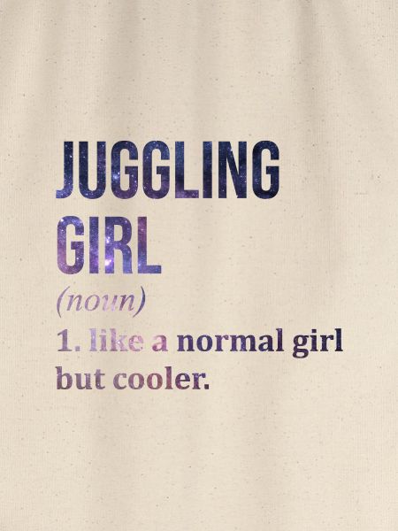 Jonglieren, jonglieren, jonglieren