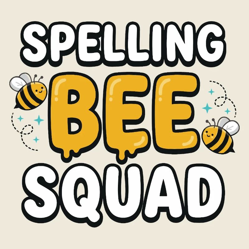 Spelling Bee Squad Cute Bee Team