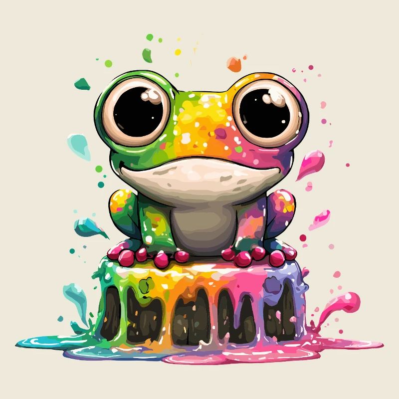 Rainbow Frog Kitchen Magic