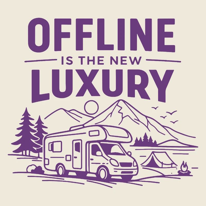 Offline ist der neue Luxus – Camper Szene