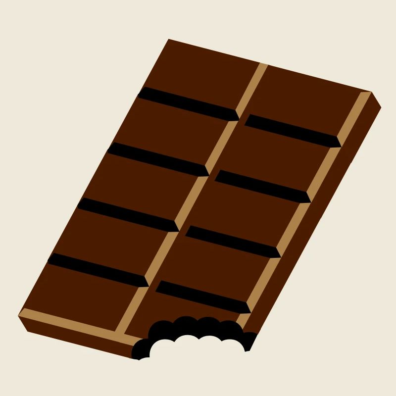 Eine Tafel Schokolade