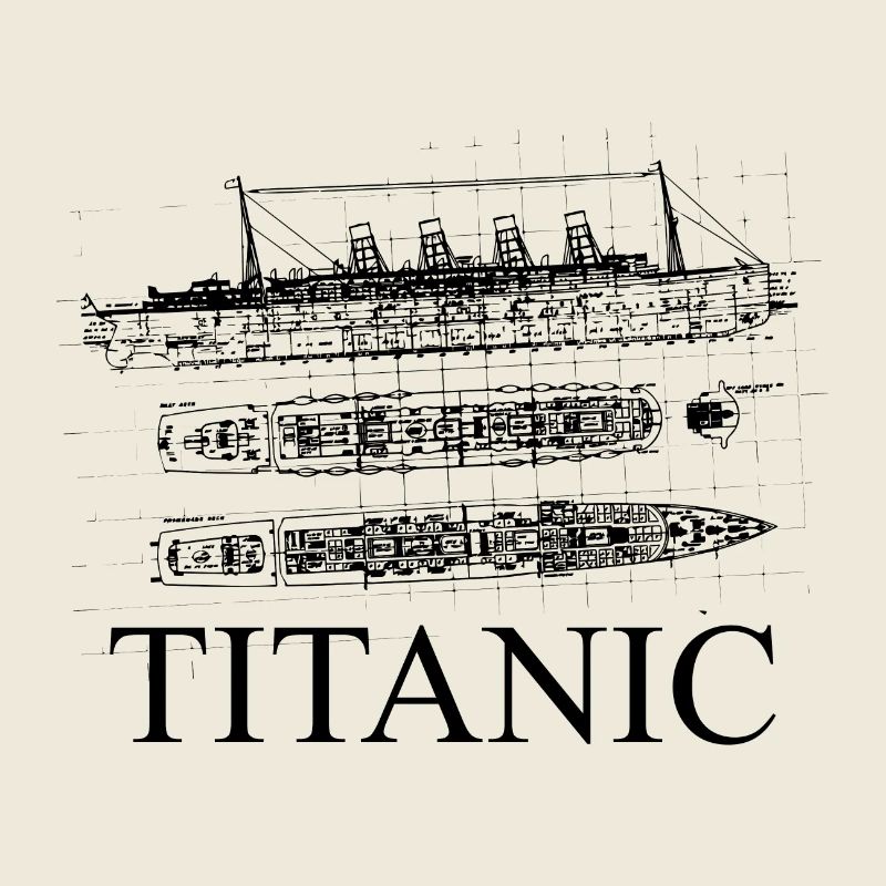 Pläne der Titanic