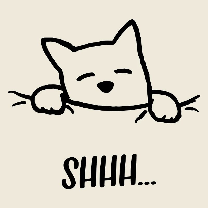 Chut ... le chat dort!