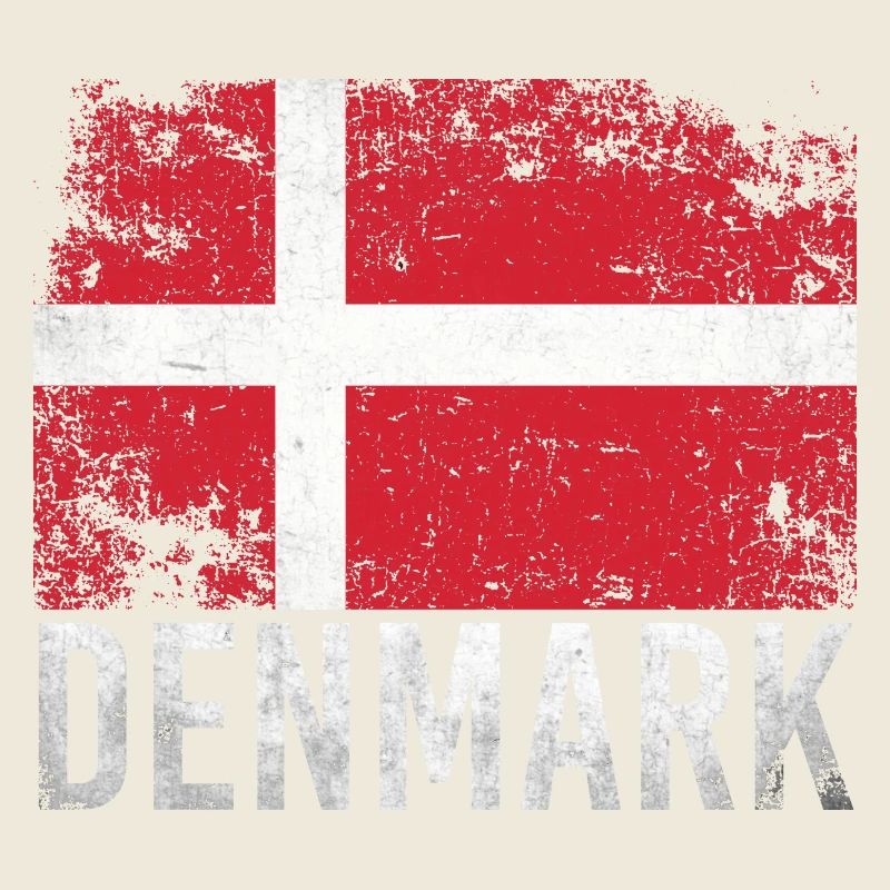 Danemark Grunge Drapeau Danemark Design
